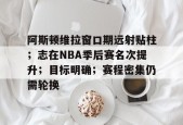 开云注册平台-阿斯顿维拉窗口期远射贴柱；志在NBA季后赛名次提升；目标明确；赛程密集仍需轮换的简单介绍